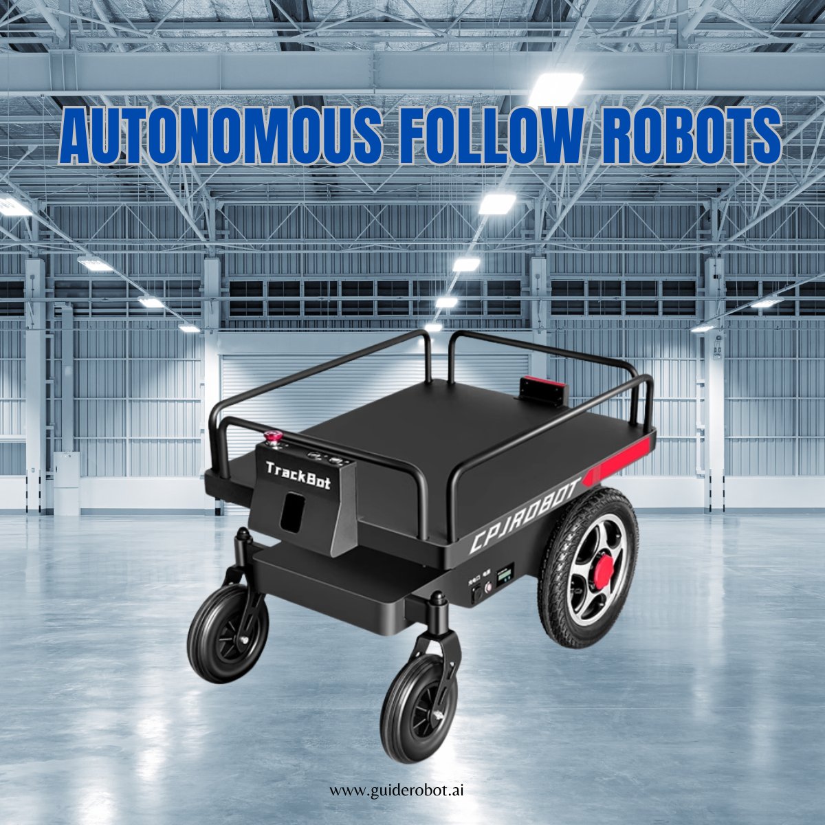 CPJROBOT's tweet image. 🛡️ Intelligent Following Robot: Safety Meets Smart Mobility
Advanced safety in our intelligent following robot:
Dual protection system
0.2-second emergency response
30kg payload across diverse terrains
Intelligence. Safety. Mobility. Unified.
#IntelligentFollowingRobot #Robotic