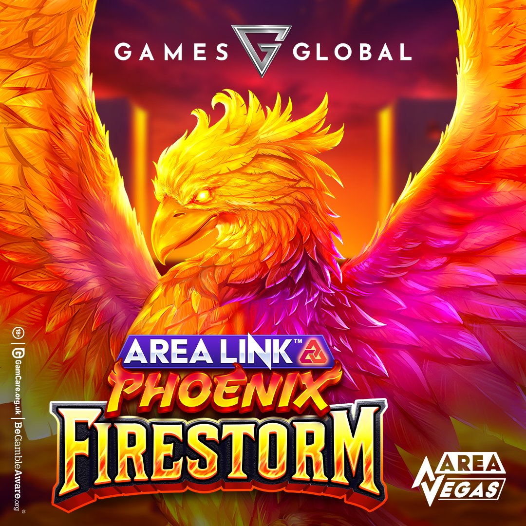 Area Link™ Phoenix Firestorm by AreaVegas reignites the reels with a bold follow-up to the studio’s standout debut 🔥

Now available exclusively via Games Global.

🔗 Learn more:
gamesglobal.com/Media/Mythical… 

🔞 | gamcare.org.uk | begambleaware.org