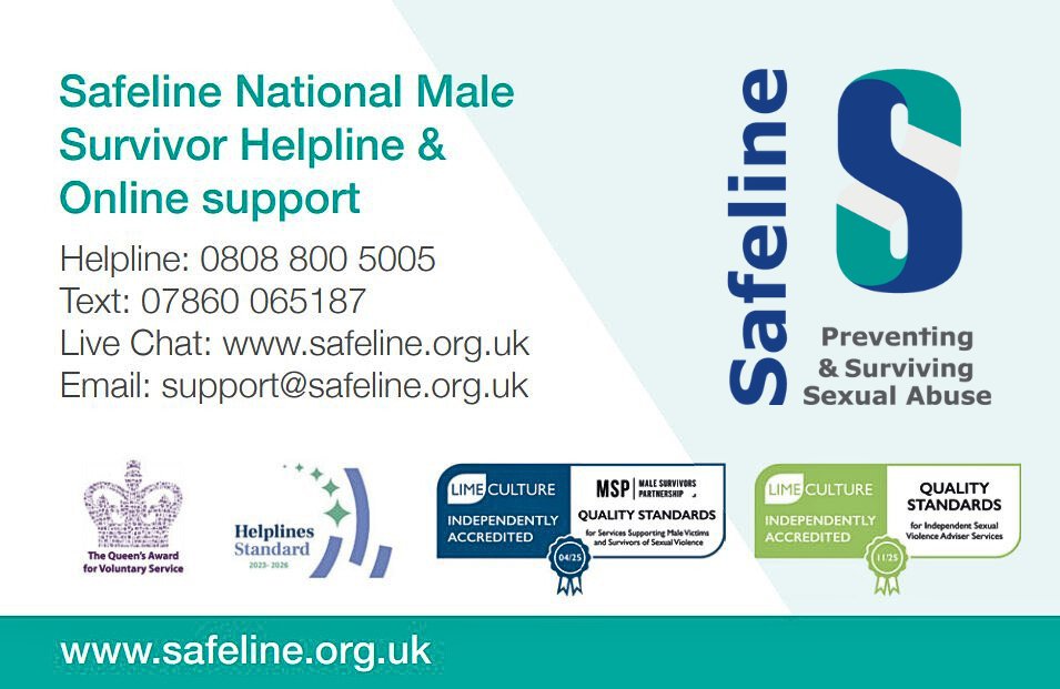National Male Helpline &amp; Online Support Service is open today 9am-5pm. Always powered by humans.
Call Now: 0808 800 5005
Struggle to talk?- pls use our text, email &amp; livechat service.

bit.ly/NationalMaleHe…

#mentoo #abuse #supportsurvivors #Scotland #NIreland #Wales #England