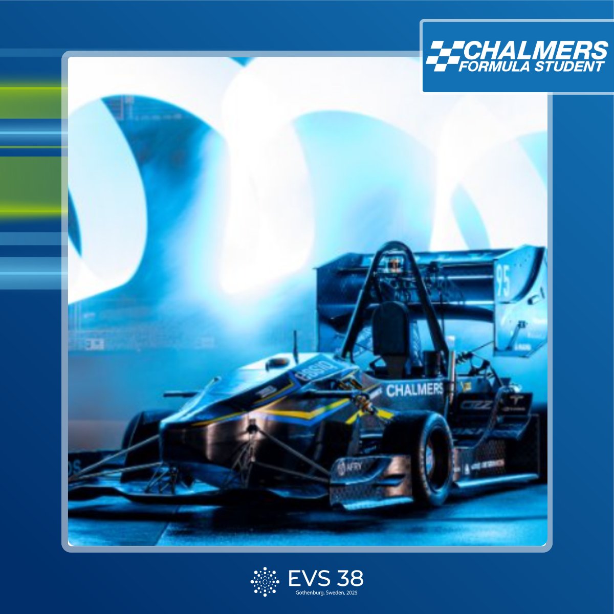 EVS_Europe's tweet photo. 🚗EV Showroom Zone ⚡
Among the EV projects showcased, you’ll find 2 student initiatives from Chalmers University of Technology:

🔆 Project 1: Chalmers Solar Team
🔗 https://t.co/rs2Fo45yQk

🏁 Project 2: Chalmers Formula Student
🔗 https://t.co/kL8MZfr0Fm https://t.co/KjoJrcq11p