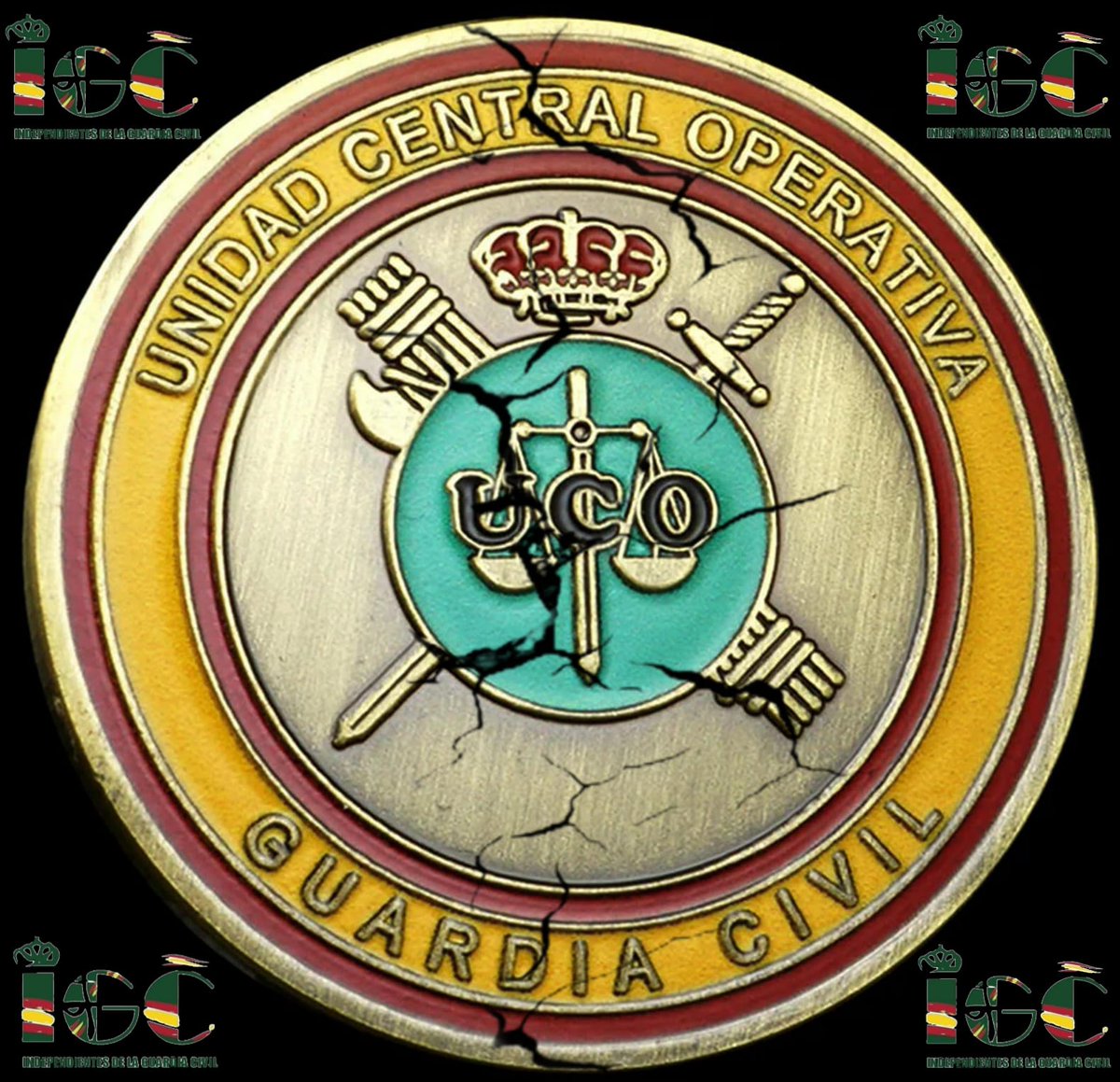Mostramos nuestra confianza y máximo apoyo a la Unidad Central Operativa de <a href="/guardiacivil/">Guardia Civil</a> #UCO, que continue con su magnífica trayectoria de profesionalidad, entrega, eficacia y buen servicio y que no se resquebraje jamás.
Fuerza, Honor y Gloria. #IGCNacional 🇪🇸