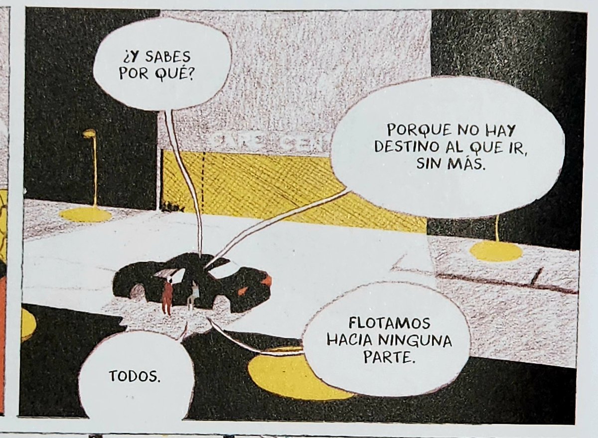 Porque no hay destino al que ir, sin más.

La estación, Raphaël Geffray, traducción Núria Molines, <a href="/andanagrafica/">Andana Gràfica</a>