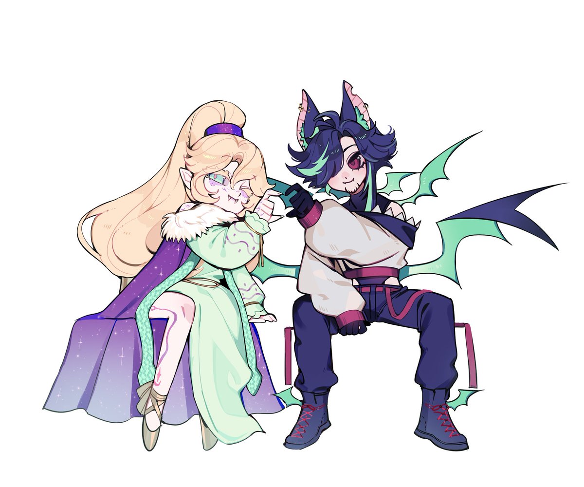CRYING AT HIM MY WIFE GOT US ART TOGETHER FROM AN ARTIST I HECKIN LOVE!!!

🎨: <a href="/yhell_b/">link 🌻</a> ‼️‼️‼️‼️