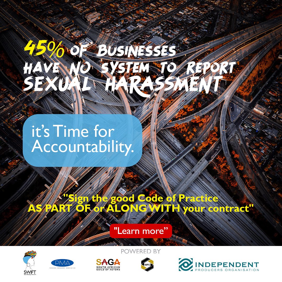[Sexual Harassment Survey Results: 2018 to 2024] Have conditions in the industry improved?

Let’s create safe work environments for better work results.
For more information click this link swiftsa.org.za/programmes/
Get in touch with SWIFT: admin@swiftsa.org.za

#GBV