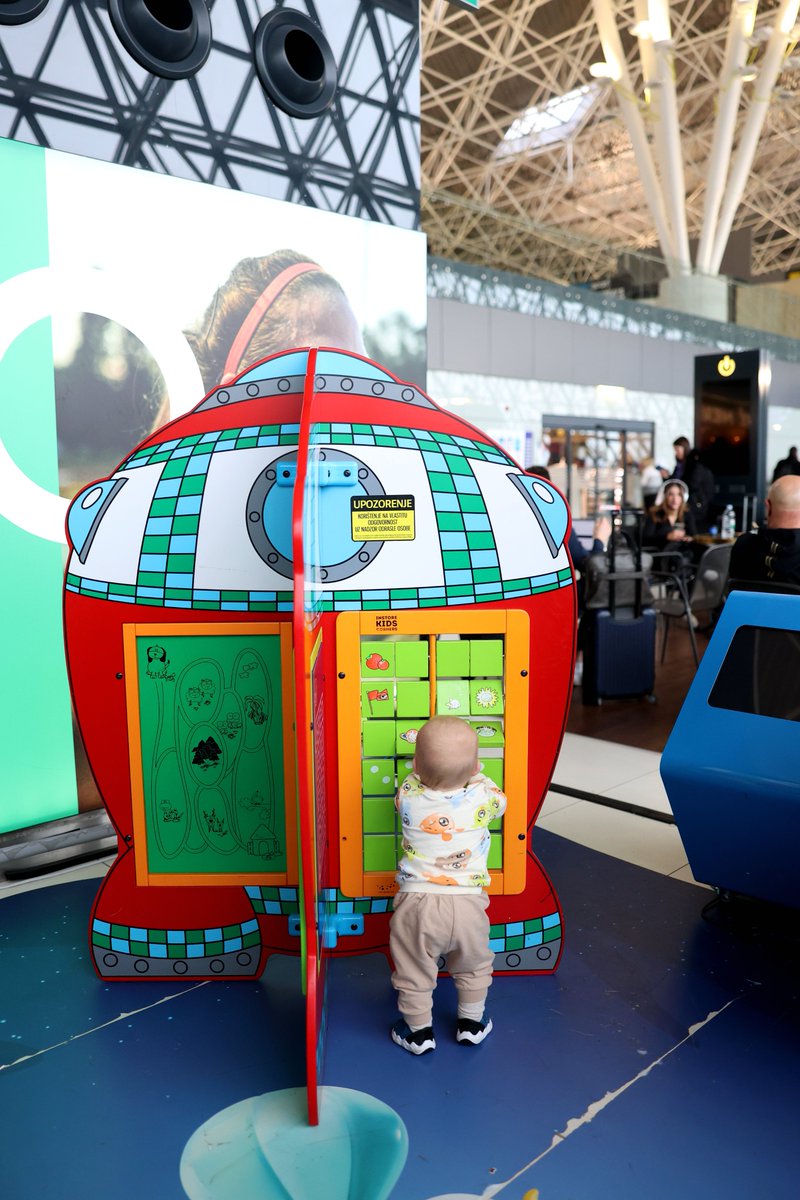 Little travellers – big adventures!

🧩 Our Kids Corner is the perfect place for play and laughter! Make the most of your time before the flight with fun, learning, and exploring new worlds through imagination.

A perfect spot for a family break and a joyful start to any journey!