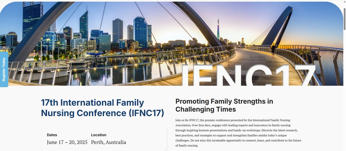 IntlFamNursingAssoc (@ifnaorg) on Twitter photo IFNC17-Virtual/Asynchronous
Most sessions and presentations at #IFNC17 will be available on-demand! #FamilyNursing #VirtualConference <a href="/IFNAAusNZ/">IFNAAUSNZ</a> <a href="/Junko_H/">Junko H., RN, PhD, MBA, CTN-A</a>
IFNA Member – $250.00
Non-Member – $300.00
Virtual registration costs less than half of in-person!
ifna-familynursing.wildapricot.org/event-5974821 IFNC17-Virtual/Asynchronous
Most sessions and presentations at #IFNC17 will be available on-demand! #FamilyNursing #VirtualConference <a href="/IFNAAusNZ/">IFNAAUSNZ</a> <a href="/Junko_H/">Junko H., RN, PhD, MBA, CTN-A</a>
IFNA Member – $250.00
Non-Member – $300.00
Virtual registration costs less than half of in-person!
ifna-familynursing.wildapricot.org/event-5974821