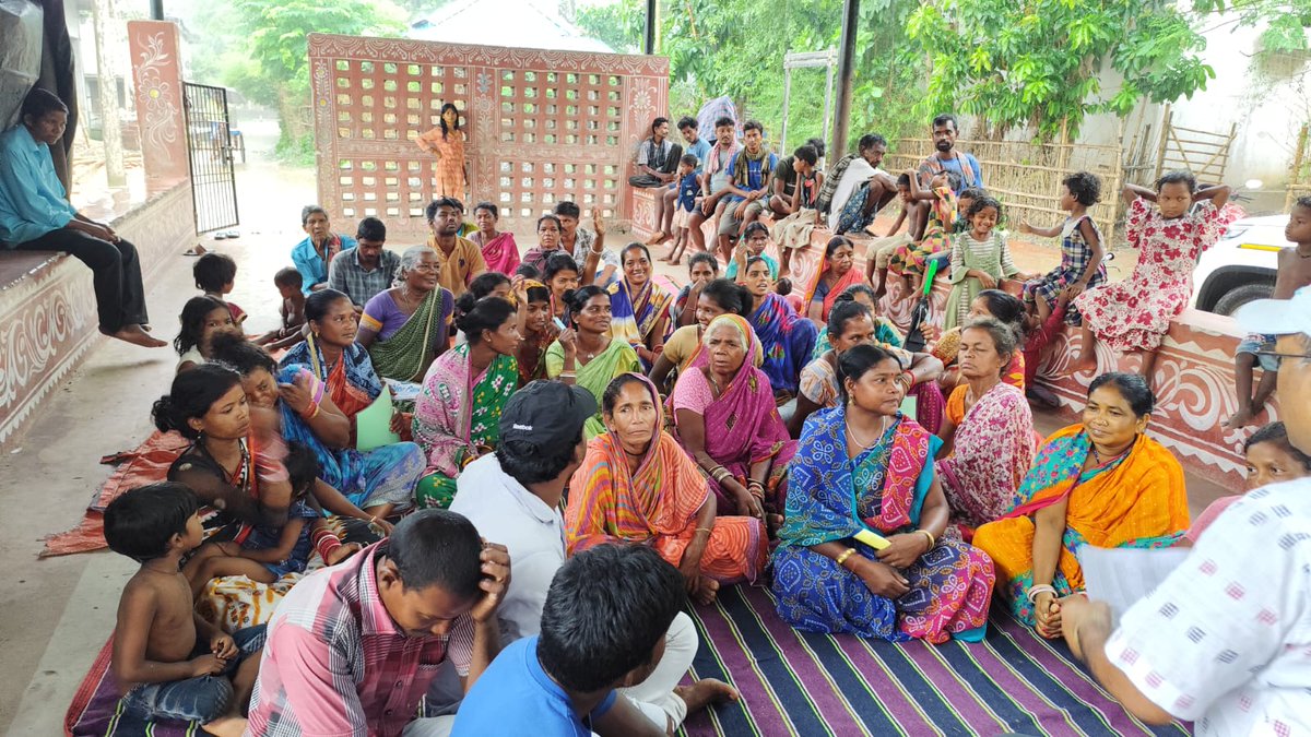 Bhadrak Municipality (@eobdkmunicipal) on Twitter photo Ward level awareness meeting at Bagurai Adibasi Colony Slum under PMAY-(U) 2.0 in presence of Executive Officer, Councilor, Assistant Engineer, CLTC & SDA of Bhadrak Municipality.
<a href="/OUHMAWAAS/">Odisha Urban Housing Mission - PMAY (Urban)</a> <a href="/MoHUA_India/">Ministry of Housing and Urban Affairs</a> <a href="/DM_Bhadrak/">District Administration,Bhadrak</a> <a href="/Chakraview_/">Sourav Chakrabarty OAS</a> Ward level awareness meeting at Bagurai Adibasi Colony Slum under PMAY-(U) 2.0 in presence of Executive Officer, Councilor, Assistant Engineer, CLTC & SDA of Bhadrak Municipality.
<a href="/OUHMAWAAS/">Odisha Urban Housing Mission - PMAY (Urban)</a> <a href="/MoHUA_India/">Ministry of Housing and Urban Affairs</a> <a href="/DM_Bhadrak/">District Administration,Bhadrak</a> <a href="/Chakraview_/">Sourav Chakrabarty OAS</a>