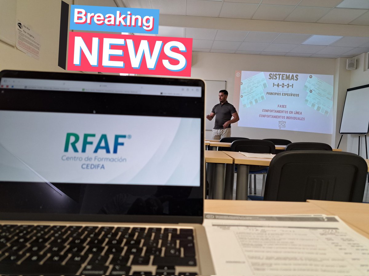 📸 Jornada de #Mañana
⚽ Defensa Proyectos Finales del Curso #UEFAA en <a href="/RFAFSevilla/">RFAF - Delegación de Sevilla</a> en <a href="/RFAF/">RFAF</a> 
📗 Tribunal conformado por <a href="/JoseRamonArmas/">José Ramón Armas Pizarro</a> #AlbertoRabano
 y #JesusBotello 
#FormadoresDeTuPasion