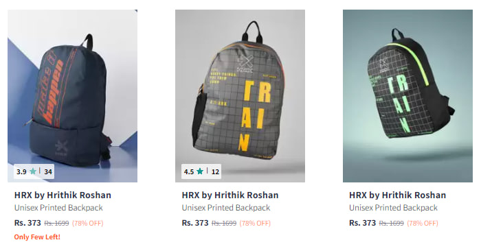 GrabOnIn's tweet image. 🎒 Stylish &amp;amp; Sturdy! HRX Backpacks starting at just ₹373 
Perfect for daily hustle or travel!

Grab yours now 👉 grbn.in/PibIKGTPfS

#BackpackDeal #HRX #TravelInStyle #BudgetBuy #DealAlert