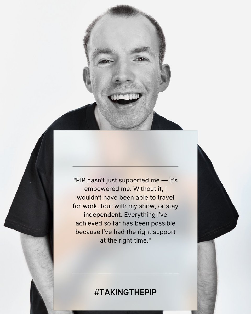 Lost Voice Guy. Book available to buy. Link in bio (@lostvoiceguy) on Twitter photo I’m speaking out because cutting PIP would be devastating. It’s been my lifeline — helping me live independently and build a comedy career. Without it, I wouldn’t have managed. This is about dignity, not just money.
These cuts are dangerous. Stop #TakingThePIP.
<a href="/TakingThePIP1/">TakingThePIP</a> I’m speaking out because cutting PIP would be devastating. It’s been my lifeline — helping me live independently and build a comedy career. Without it, I wouldn’t have managed. This is about dignity, not just money.
These cuts are dangerous. Stop #TakingThePIP.
<a href="/TakingThePIP1/">TakingThePIP</a>