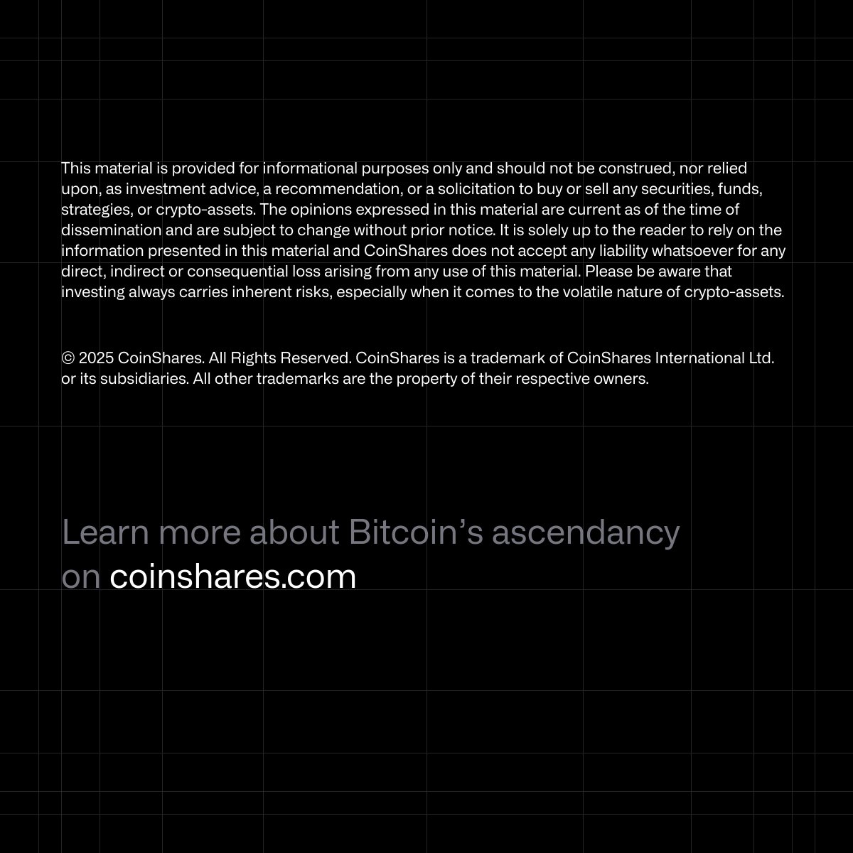 CoinShares (@coinsharesco) on Twitter photo ⚡️How long will the bitcoin primary last?
In this new article, Matthew Kimmell, <a href="/bc1matt/">Matt Kimmell</a>, Digital Asset Analyst at CoinShares, examines <a href="/Bitcoin/">Bitcoin</a>'s dominance in a maturing crypto market. Through history and analysis of previous cycles, he answers questions such as: Why is bitcoin ⚡️How long will the bitcoin primary last?
In this new article, Matthew Kimmell, <a href="/bc1matt/">Matt Kimmell</a>, Digital Asset Analyst at CoinShares, examines <a href="/Bitcoin/">Bitcoin</a>'s dominance in a maturing crypto market. Through history and analysis of previous cycles, he answers questions such as: Why is bitcoin