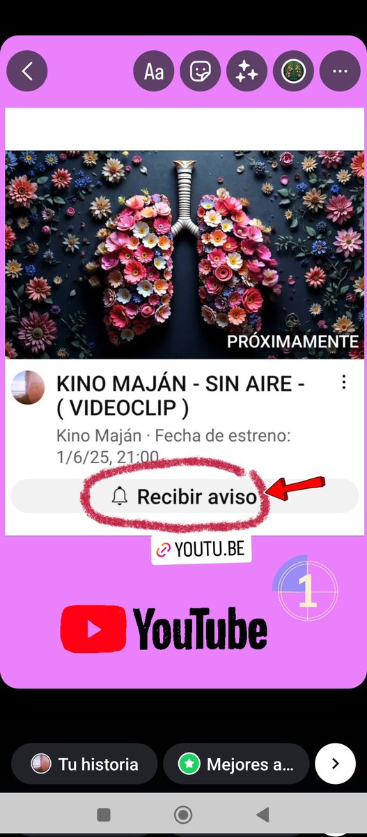 Este Domingo echamos a volar el videoclip de "SIN AIRE".
🪂
#YouTube 
#videoclip 
#Estreno 
#single
#Libertad 
#volar