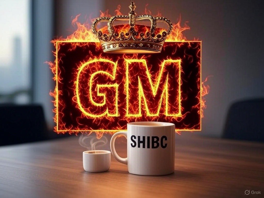 GM to all you $SHIBC degens out there! Happy Tuesday 🐕☀️☕️ hope everyone has a great week!

#SHIBC #SHIB #Tuesday #Crypto #ETH #Ethereum #Bitcoin #GM #Coffee #SOL