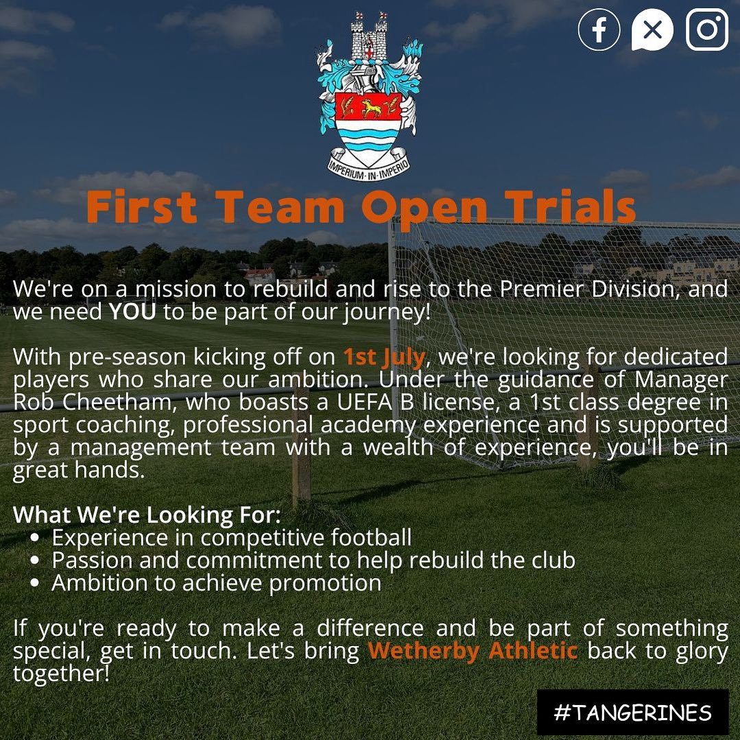 🍊 Training Tues &amp; Thurs 6:30-8pm until Sept
🍊 Top 3G facilities from September onwards
🍊 Highly qualified coaches
🍊 Exciting new project 
#tangerines #noexcuses