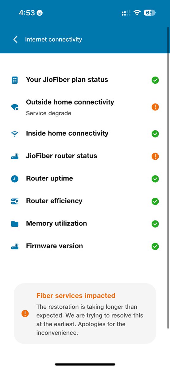 Pjha_21's tweet photo. I’ve tried reaching Jio via calls, emails &amp; every available mode, but no resolution. All I get is an automated Avaya message about “congestion in your area.” No callback, no real support. #JioFiber  @reliancejio @JioCare https://t.co/7QPKm3TRvo