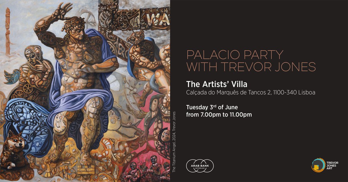 Trevor Jones 🎨 (@trevorjonesart) on Twitter photo Gm! The prestigious Palacio Party with <a href="/arabbankCH/">Arab Bank Switzerland</a> is just around the corner: June 3rd in Lisbon, the day before <a href="/NFCsummit/">NFC SUMMIT - LISBON - JUNE 4-6 2025</a>.
🏰👉 70ueff3qeh6.typeform.com/to/Txmrimez?ty…
It’s going to be an unforgettable night. We’re nearly at capacity but hit the link to join the waitlist. Gm! The prestigious Palacio Party with <a href="/arabbankCH/">Arab Bank Switzerland</a> is just around the corner: June 3rd in Lisbon, the day before <a href="/NFCsummit/">NFC SUMMIT - LISBON - JUNE 4-6 2025</a>.
🏰👉 70ueff3qeh6.typeform.com/to/Txmrimez?ty…
It’s going to be an unforgettable night. We’re nearly at capacity but hit the link to join the waitlist.