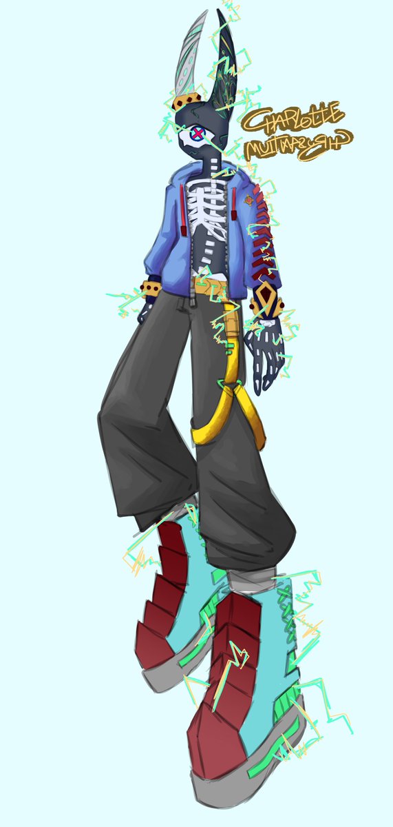 CChrysanthium's tweet image. Heres Devas again, colors kinda mid but like ¯\_(ツ)_/¯