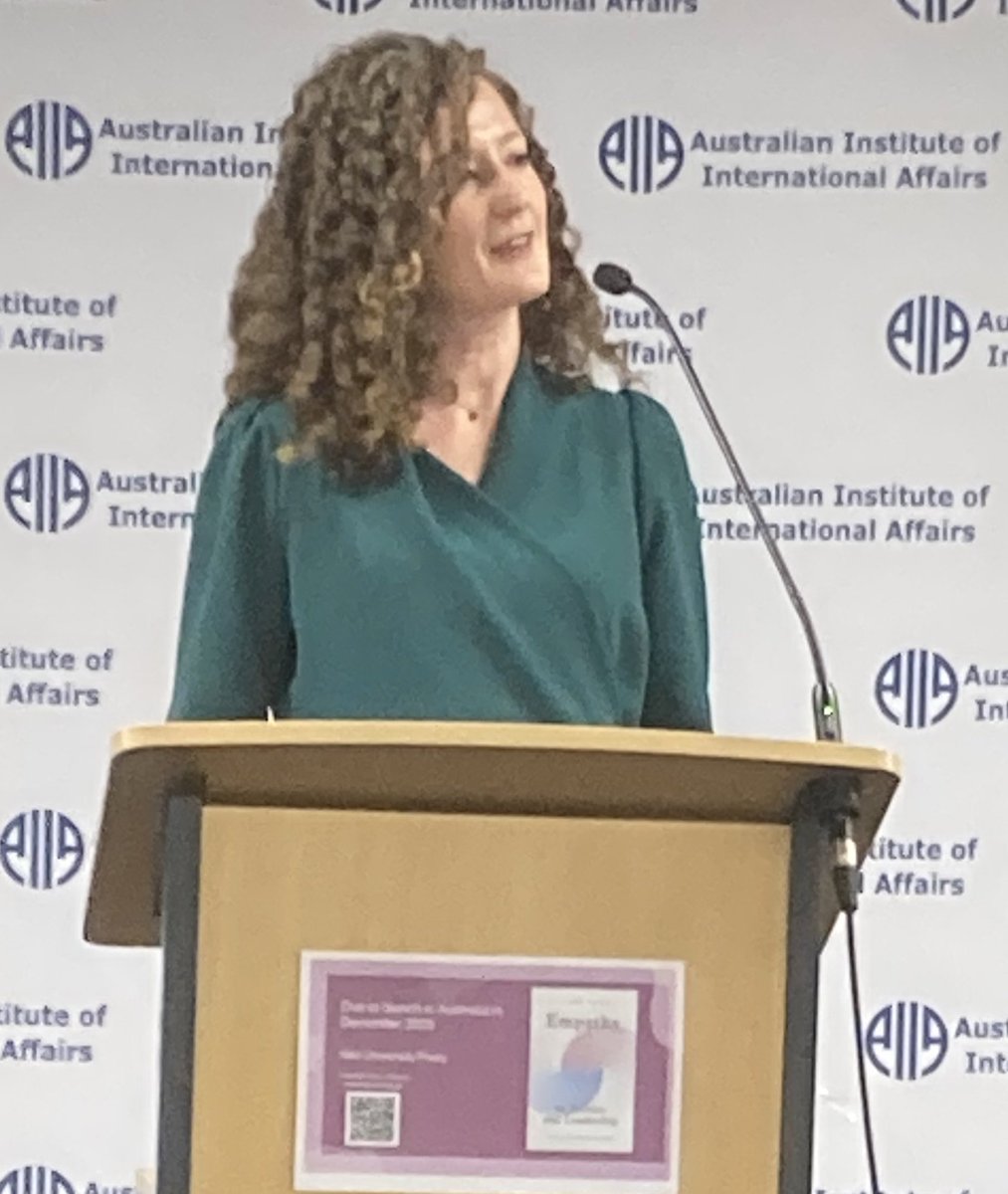 Alex Bristow 史德礼 (@alexbristowaspi) on Twitter photo A great discussion about strategic empathy with Dr Claire Yorke from <a href="/Deakin/">Deakin University</a>, ably hosted by <a href="/BryceWakefield/">Bryce Wakefield</a> <a href="/AIIANational/">Australian Institute of International Affairs</a>. With our societies and international order changing fast, it’s even more important to try to understand how other people think. Can’t wait for the book! A great discussion about strategic empathy with Dr Claire Yorke from <a href="/Deakin/">Deakin University</a>, ably hosted by <a href="/BryceWakefield/">Bryce Wakefield</a> <a href="/AIIANational/">Australian Institute of International Affairs</a>. With our societies and international order changing fast, it’s even more important to try to understand how other people think. Can’t wait for the book!