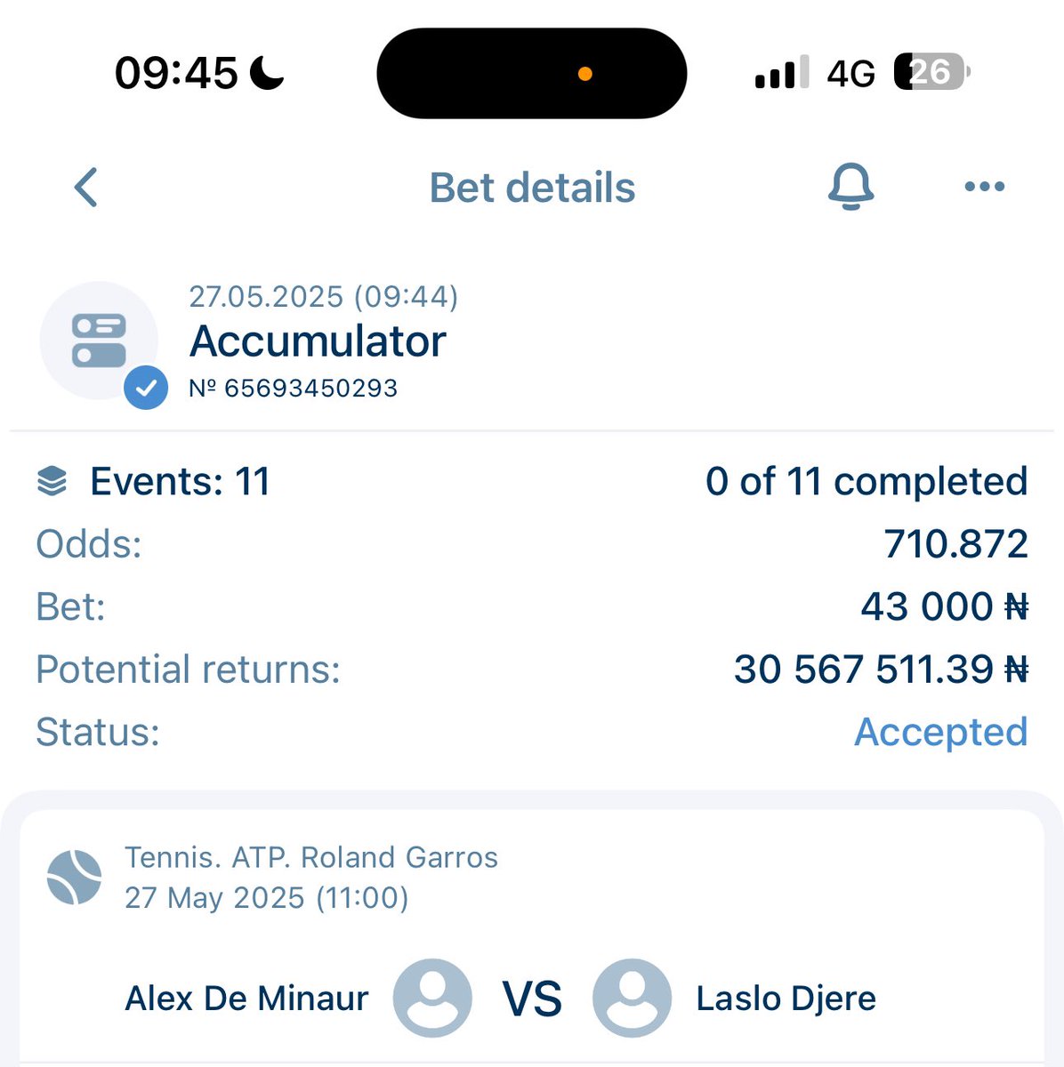 TalentedFBG's tweet photo. A trip to France 🇫🇷 🎾
30 million coming home on 1XBET 💚 🎾🎾🎾

700 odds 🎾🎾🎾
Booking code:  👉  rfp15

Play and boom 💥 

Register here 🔥

https://t.co/ohETUCbSSX

Use TALENTED as Promocode to 
enjoy welcome bonus of 300% on first deposit 💸 https://t.co/xozkDYHbhY