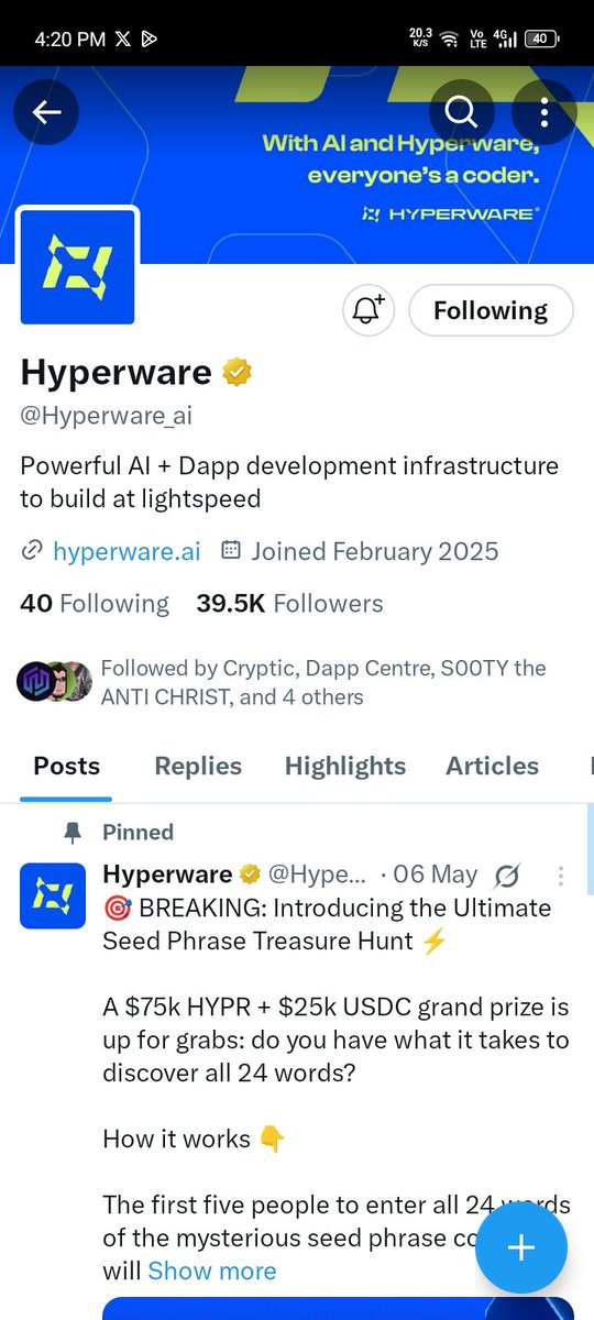 Sanditah0005's tweet photo. @GiveAwayHost @Hyperware_ai https://t.co/Z09sPntPMS