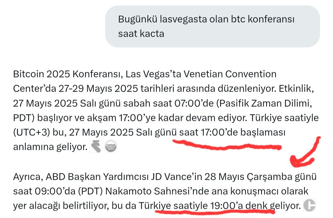 Her yıl yapılan konferans.genelde başlayana kadar volatil olur yukarı yönlü yararlanmak lazim.ben AI kategorisinde bir proje duyrulacagini düşündüğüm için fet aldim.eth ile ilgili ldo aldim.yatin abd başkan yardımcısı konuşacak bu çok önemli bir olay