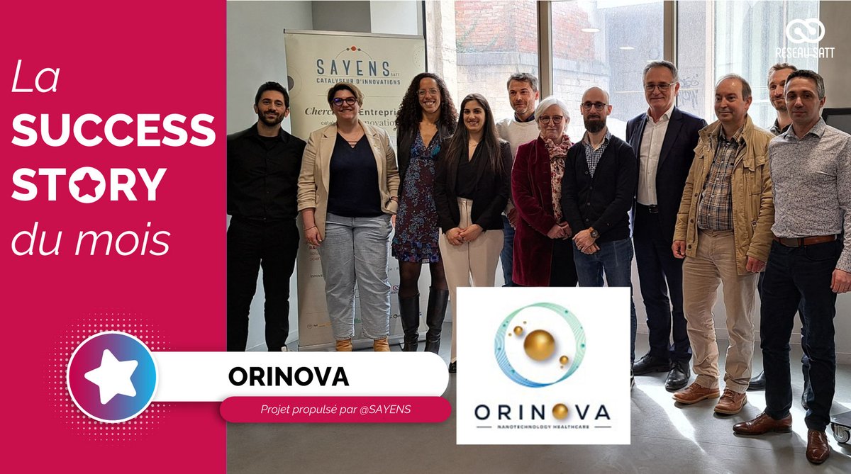 [⭐La Success Story du mois <a href="/ReseauSATT/">Réseau SATT</a>⭐] 

#ORINOVA, startup portée par <a href="/SATT_SAYENS/">SATT_SAYENS</a>, propose une solution innovante de bithérapie pour le traitement des tumeurs solides, comme le gliobastome.

▶️ satt.fr/orinova/