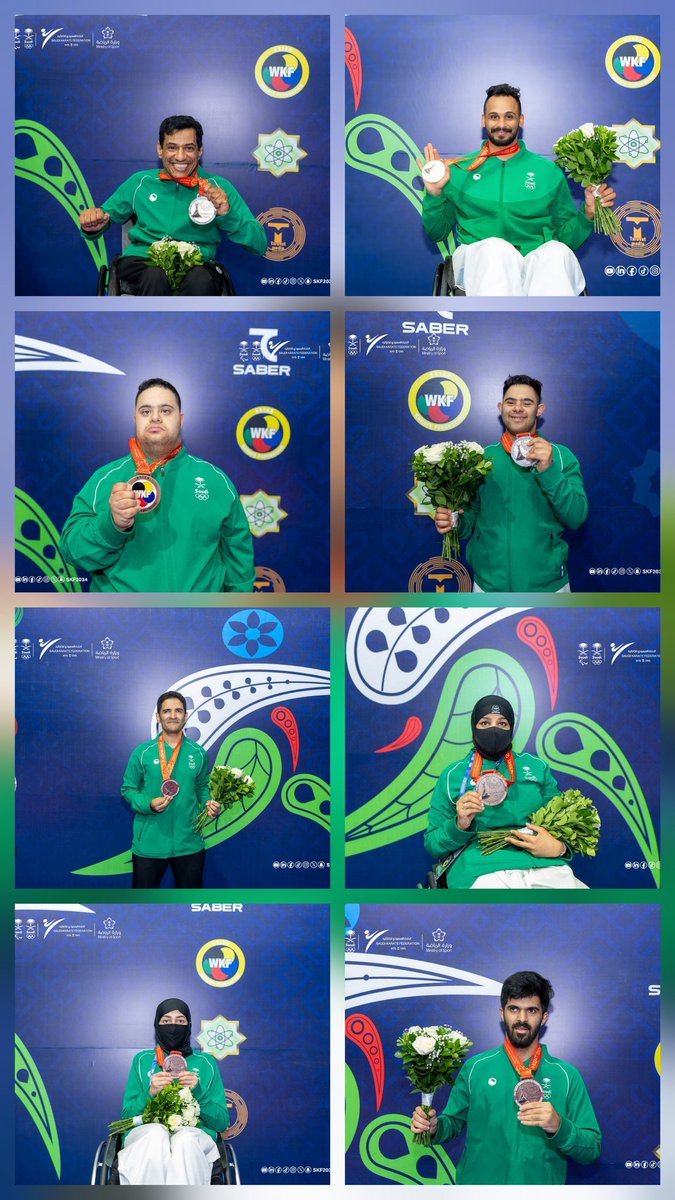 TiToDaDa123's tweet image. بفضل من الله تم تكليفي كإداري مع أبطال المنتخب للباراكاراتيه في بطولة آسيا(طشقند)

حيث حقق أبطالنا الميداليات   
١ ذهبية ٢ فضية ٥ برونزيات

أشكر 
@SKF2034
 على ثقتهم بهذا التكليف وأبارك لهم وكذلك للأجهزة الإدارية والفنية واللاعبين على هذا الإنجاز المشرف

تجربة وطنية جديدة مميزة