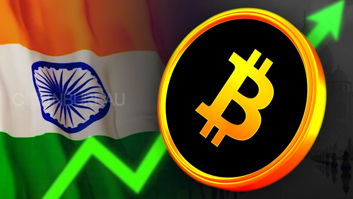 Crypto Comeback in India? 🇮🇳 After a brutal 30% tax in 2022 drove 90% of crypto  trading offshore, tides may be turning. As per the FT , the Indian  government is holding