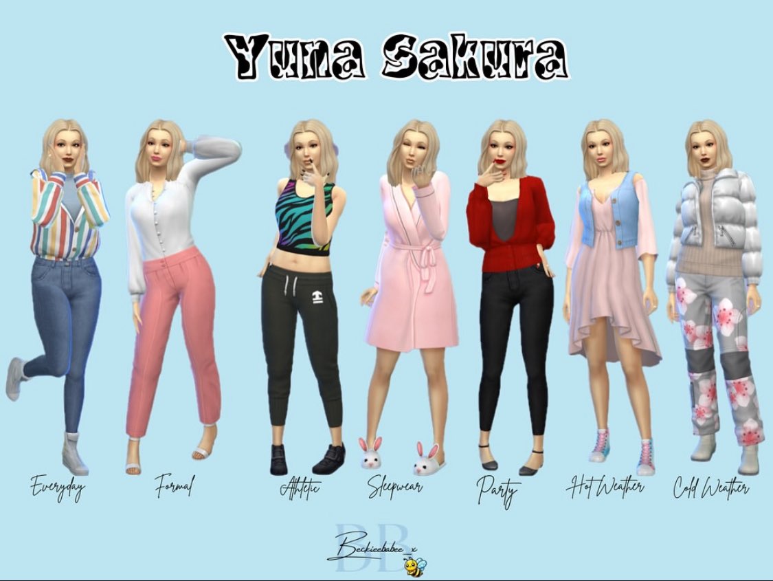 beckieebabee_x's tweet photo. Meet the grandma Kayia, her daughter Yuna and her two granddaughters Aika & Hanako.
Save file: https://t.co/RF9XXKllcN...
#sims4 #sims4cas #createasim #simscommunity #showusyoursims https://t.co/4PUPAzMpyg