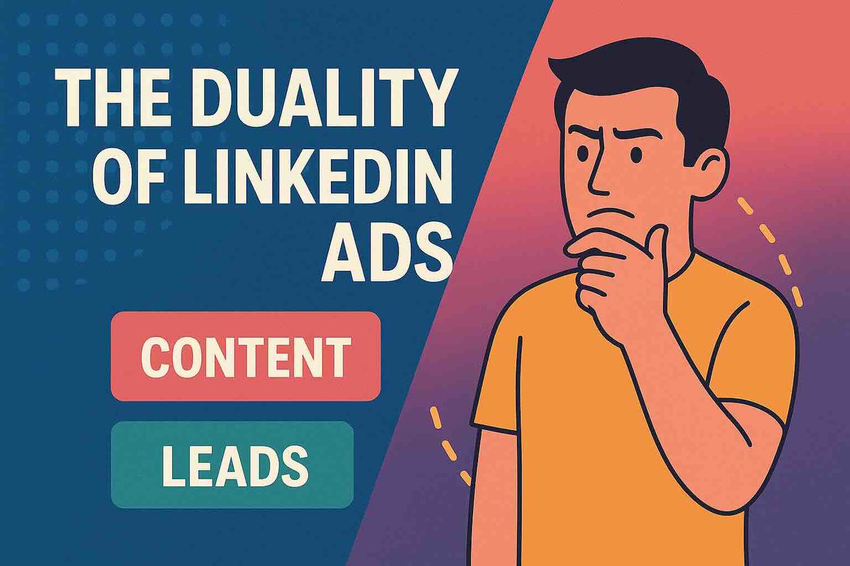 Most B2B marketers kill their LinkedIn Ads with overcomplicated funnels.

📉 Content downloads ≠ conversions
✅ Direct lead gen = faster ROI

I break down the duality that’s costing you:

👉 ppcdesigns.com/blog/ppc-campa…

#ContentMarketing #ppc #LinkedInAds #B2BMarketing   .  .