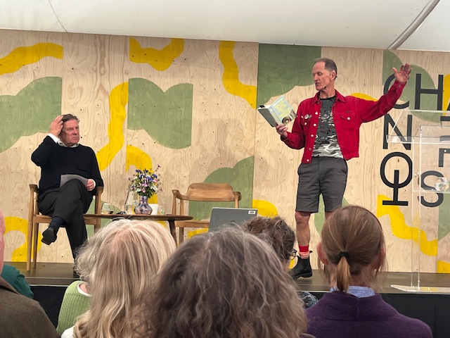 Philip Hoare (@philipwhale) on Twitter photo with Michael Bracewell at the Charleston Festival last night, proclaiming William Blake's glory
<a href="/4thEstateBooks/">4th Estate Books</a> with Michael Bracewell at the Charleston Festival last night, proclaiming William Blake's glory
<a href="/4thEstateBooks/">4th Estate Books</a>