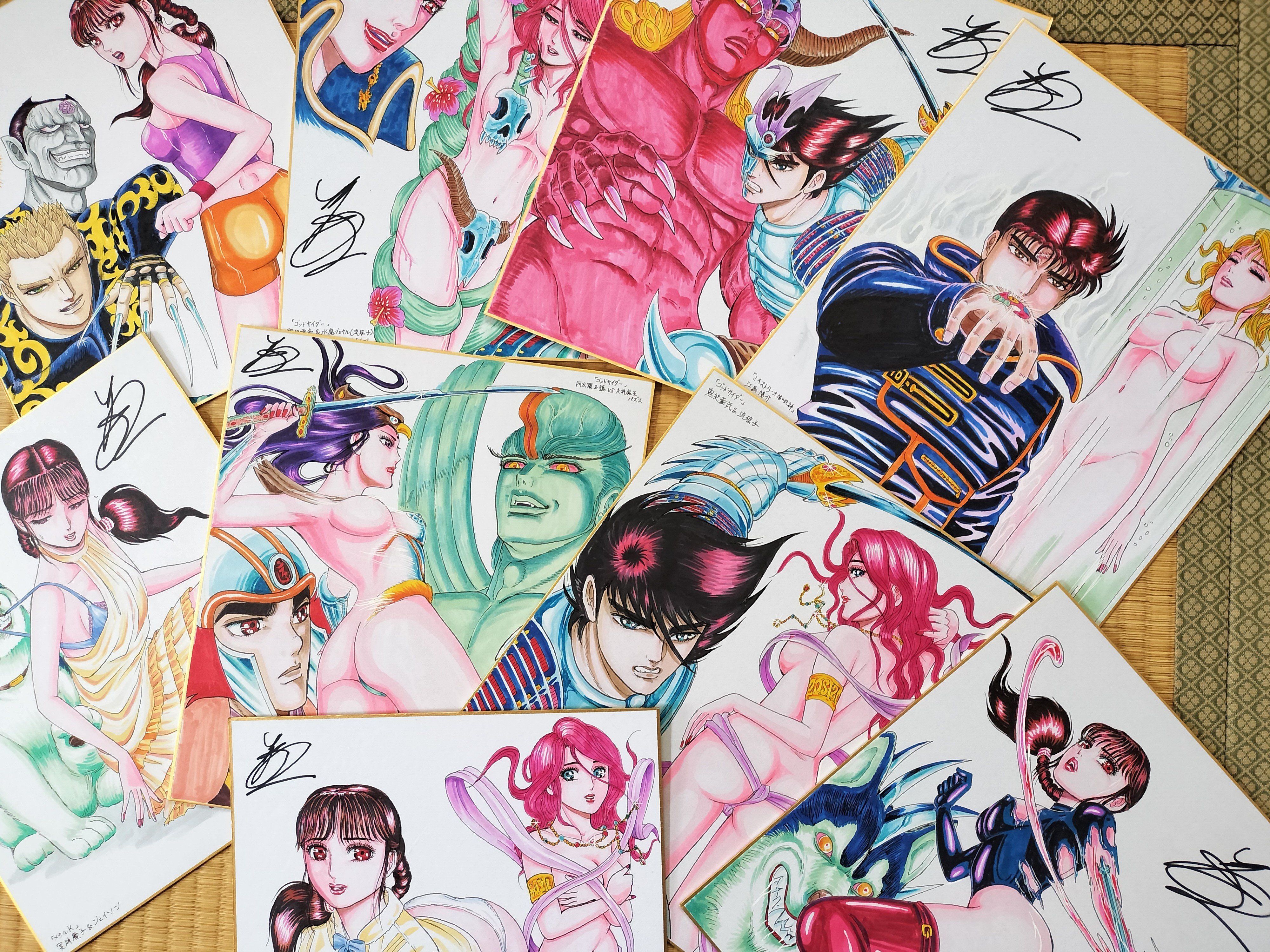 くじ引き堂」に電撃萌王が初参加!! このくじの為の描き下ろし