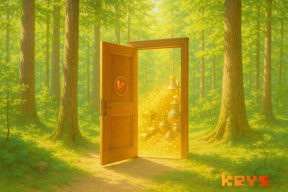 KEYS has defied all natural laws in the crypto space and opened the door to an oasis of wealth and prosperity to all it's enthusiasts and hodlers.

Learn all about our unique model of Building Backward and Earning Forward.

Visit: linktr.ee/keysxpol

#KEYS #Crypto #Btc #Eth