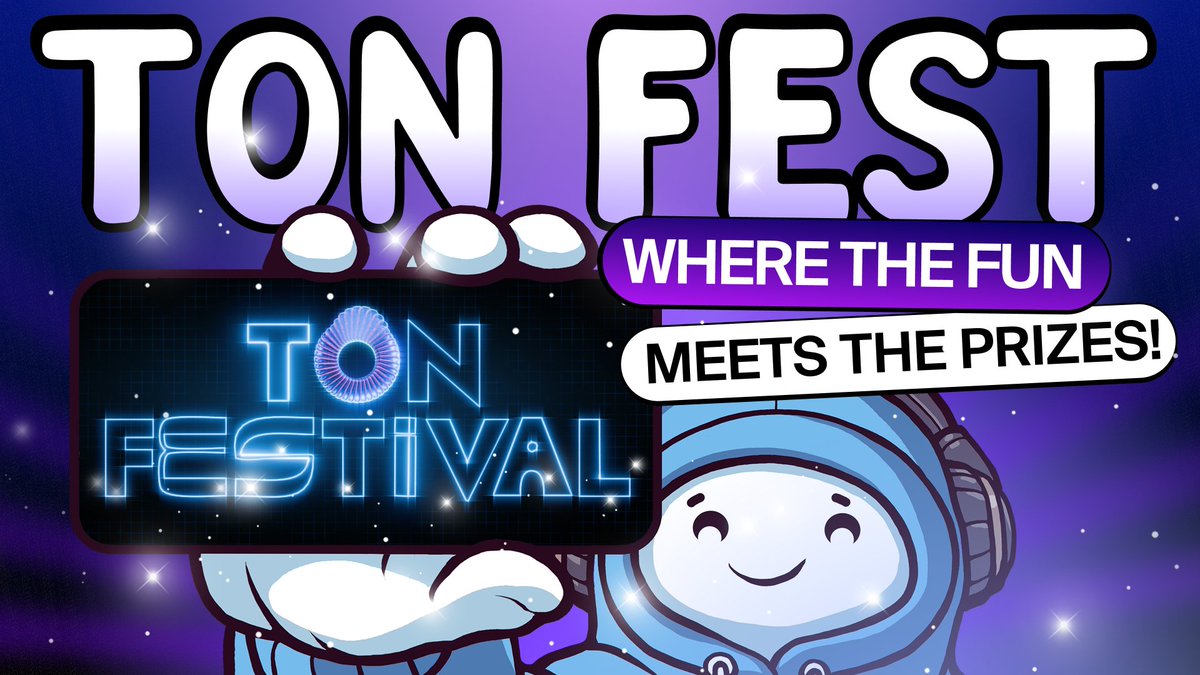 Attention everyone!
Ton Fest is starting — prizes, bonuses, and awesome drops await you! 🎁🔥
How to participate? Easy!
• Be active and complete tasks
The more you play — the cooler the rewards!
Don't miss out — join Ton Fest right now!
t.me/TONFestbot/Fes…