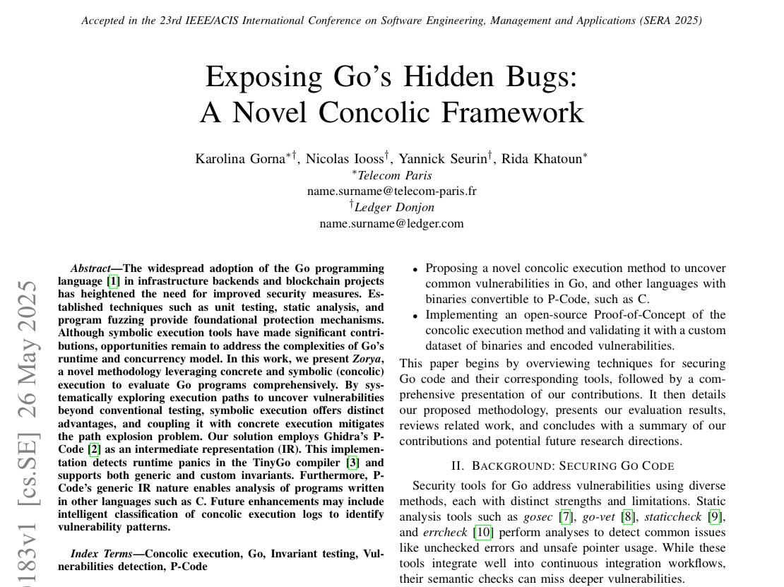 ✅ Accepted Paper at the 23rd IEEE/ACIS International Conference on Software Engineering, Management and Applications (SERA 2025) &amp; Presentation at the University of Nevada, Las Vegas 

🔗 Link : arxiv.org/pdf/2505.20183