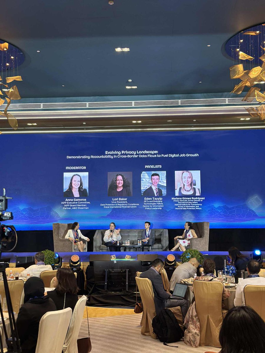Panel Discussion on “Evolving Privacy Landscape: Demonstrating Accountability in Cross-Border Data Flows to Fuel Digital Job Growth.”  

Moderator: Ms. Anna Gamvros of IAPP

#PAW2025