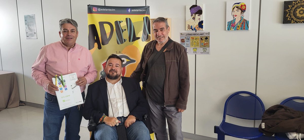 El presidente provincial de Udp Cuenca, Justo Mora Perez asiste a las IV Jornadas  Ela en CLM  celebrada en Cuenca.
