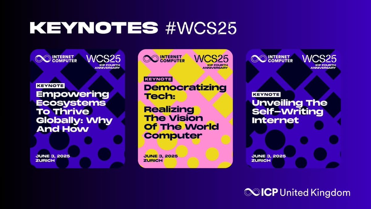 Gandalf_vih's tweet image. The future of decentralized computing arrives June 3 in Zurich. The 2025 World Computer Summit will explore AI, Web3 &amp;amp; the Self-Writing Internet. Join the movement.  
lu.ma/wcs25?tk=lYivFQ  
#WCS25 #WorldComputerSummit25