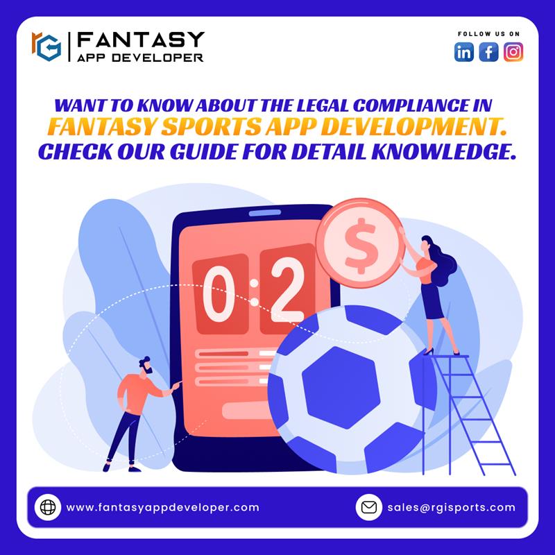 Let us guide you in Legal Compliance in Fantasy Sports App Development. Check our latest insights for detail knowlwdge.

📞 91-982-868-6605
✉️ sales@rgisports.com
➡️ fantasyappdeveloper.com/legal-complian…

#Legalfactors #LegalCompliance #AppDevelopment #FantasySports #SportsTech #MobileApps
