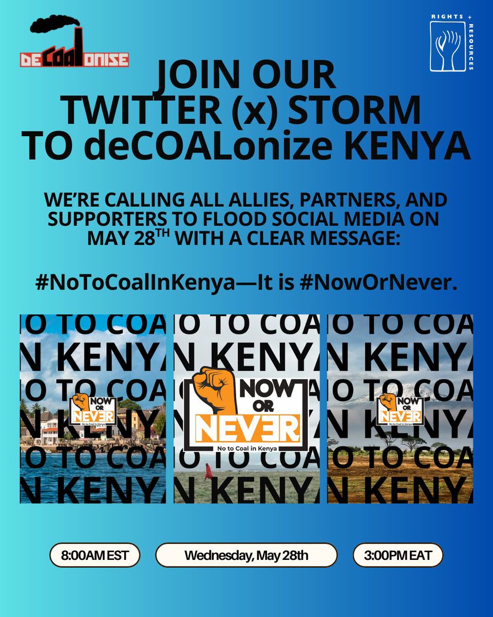 MtKenyaNetwork1's tweet photo. #NoToCoalInKenya #NowOrNever  In solidarity with our Lamu communities https://t.co/qA4yNPA0J6