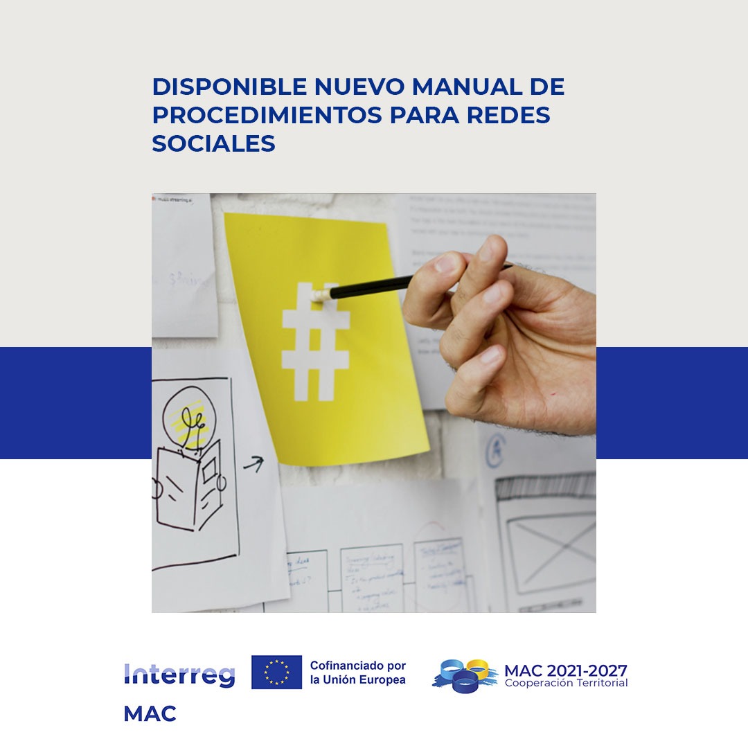 📣 ¡NOVEDAD!
En InterregMAC hemos elaborado un Manual de Procedimientos para Redes Sociales 📱🌍

🔗 Ver noticia y descárgalo aquí : interregmac.org/disponible-nue…

¡Juntos, llegamos más lejos!

#InterregMAC #Interreg