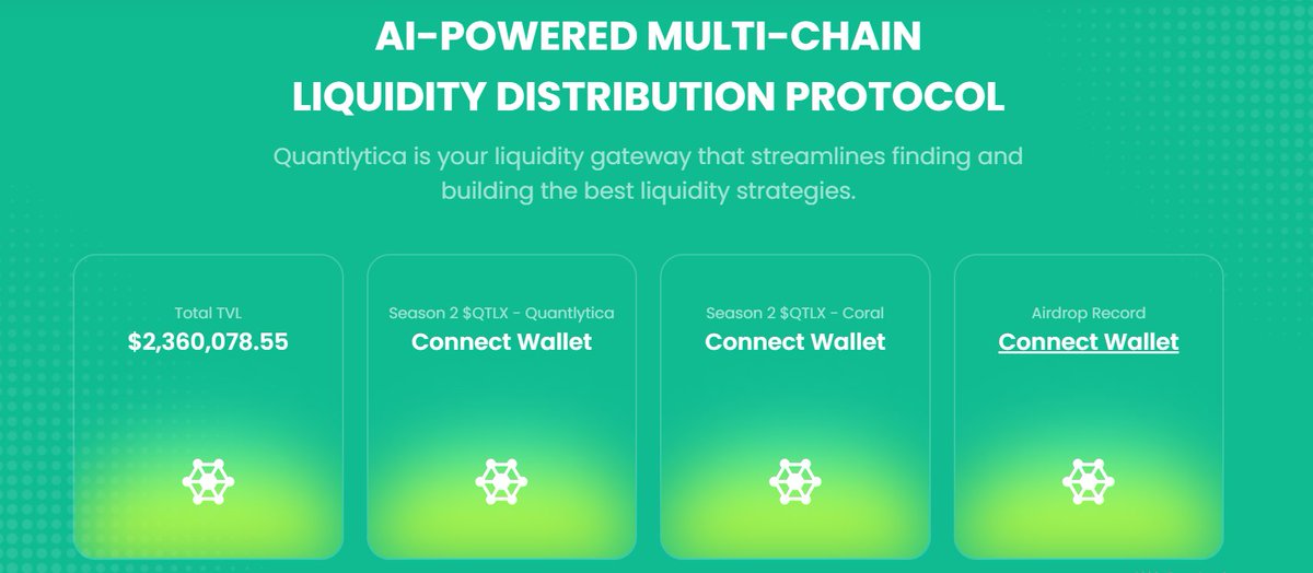 quantlytica's tweet image. From Bitcoin to Ethereum and now Solana, Quantlytica’s AI-powered strategies help you instantly capture liquidity opportunities across the entire chain. Faster, safer, and smarter.