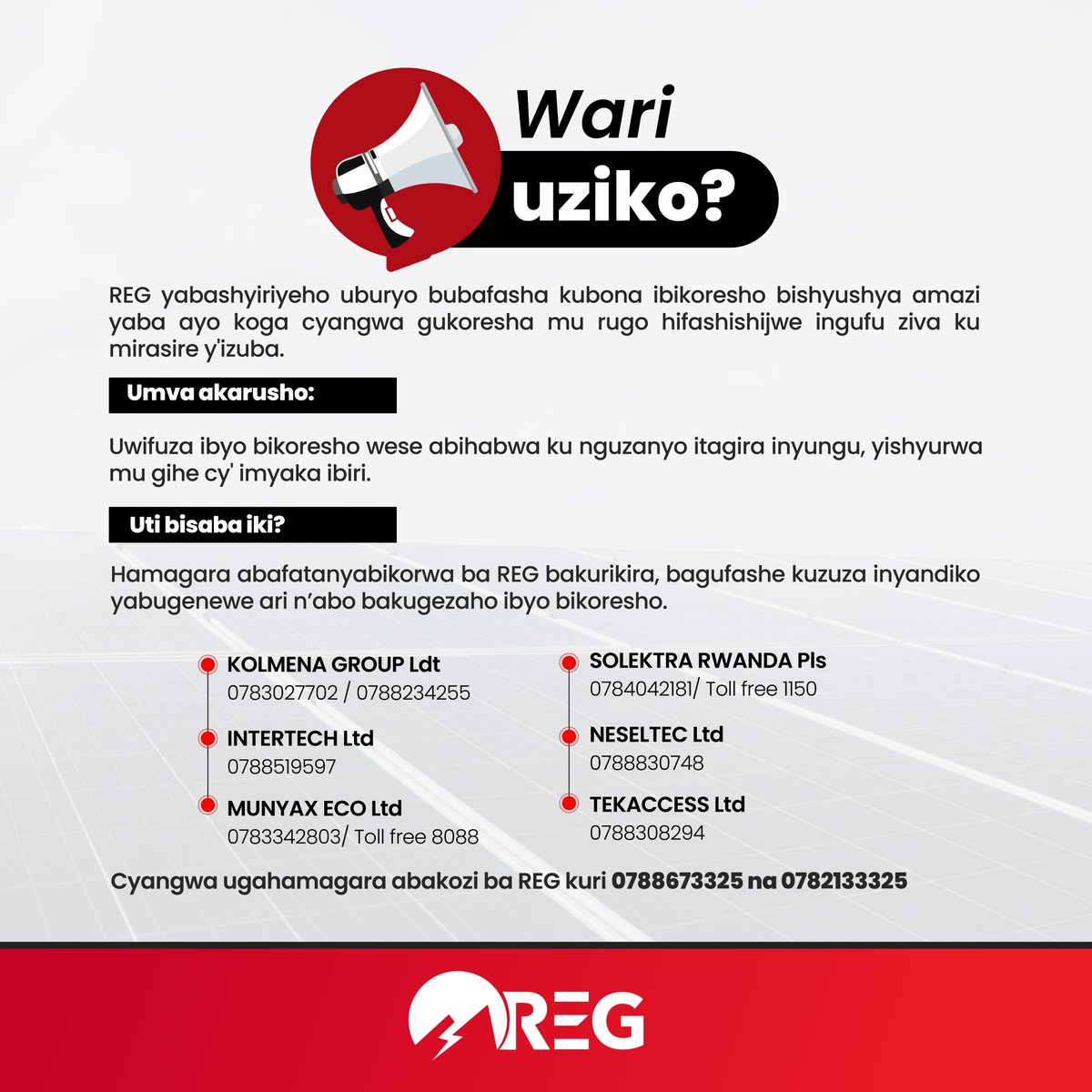 Rwanda Energy Group tweet media
