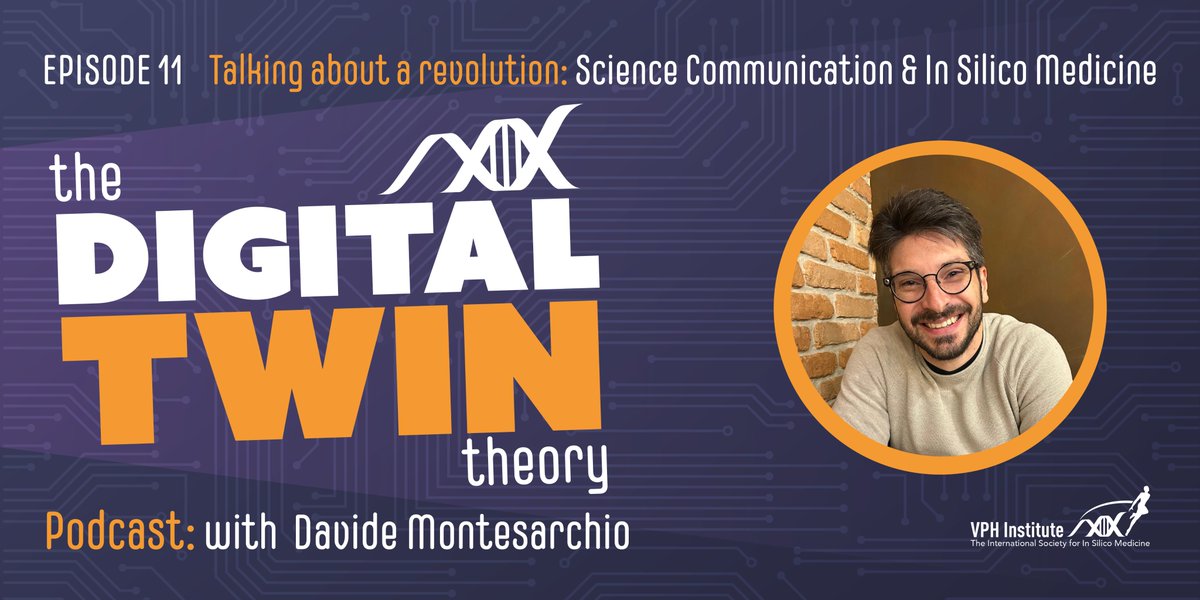 🧬 “Science is not finished until is communicated”, Sir Mark Walport, 2013.

🎙️ To celebrate 1 year of The Digital Twin Theory podcast, we’re flipping the mic: host Davide Montesarchio becomes the guest, interviewed by our manager Martina Contin, to unpack how (and why)