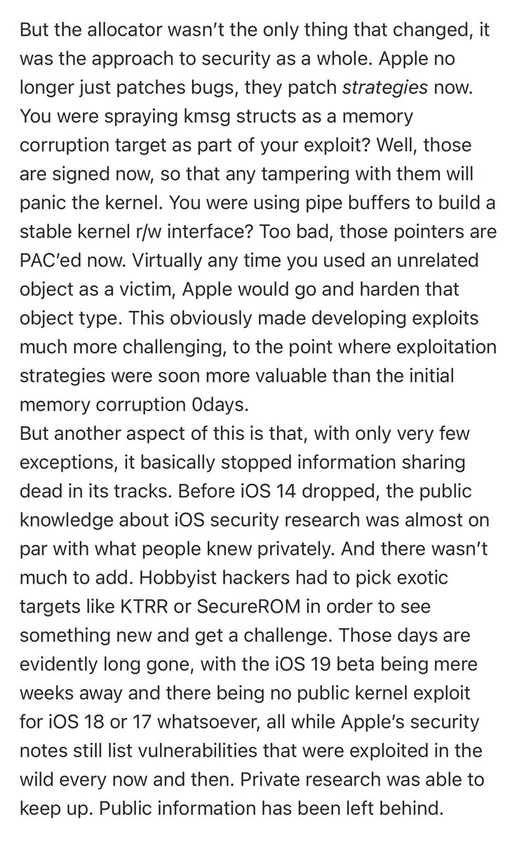 An old IOS exploit "tachy0n"  Analysis for iOS 13.0 through 13.5
blog.siguza.net/tachy0n/