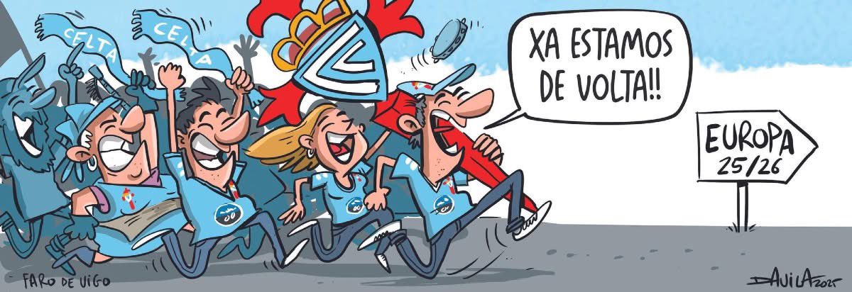 O Celta de novo en Europa #humorgalego #celta #davila #obichero
