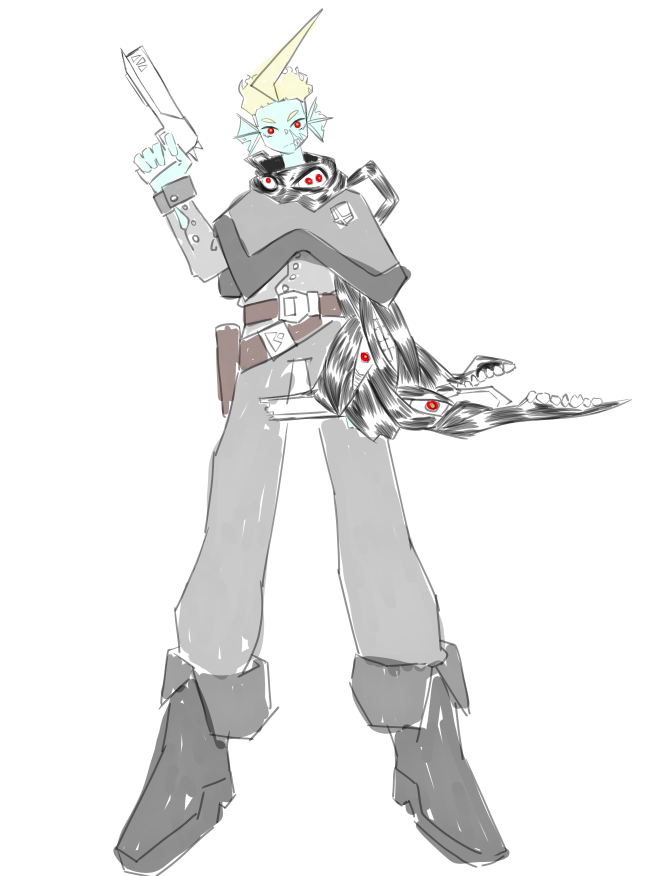 CChrysanthium's tweet image. Quick doodle I did today ;-;
This is ricky, he likes strawberry jam.