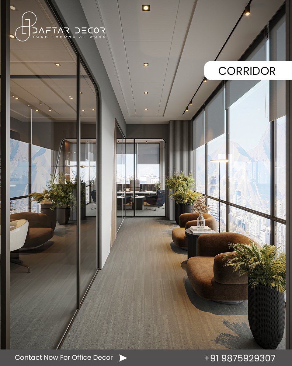 DaftarDecor's tweet image. @DaftarDecor design compact offices that feel smart, stylish, and spacious, no matter the size. Whether it’s a CEO cabin or a cozy waiting area, we plan every inch with care and creativity.

#smallofficedesign #officeinteriors #interiordesignideas #interiordesign