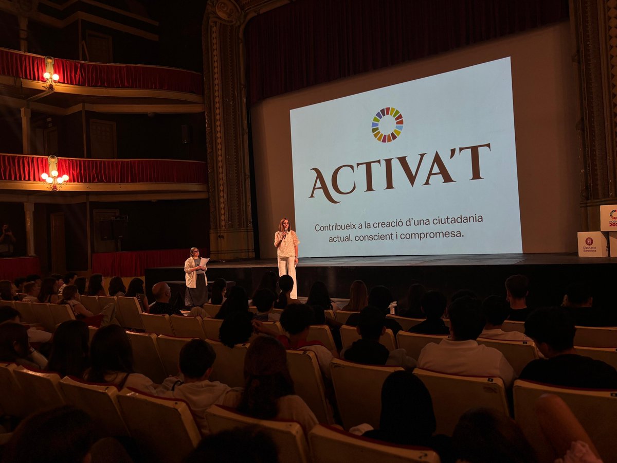 VilafrancaAj's tweet image. 📽️🌍La gala del Projecte ACTIVA’T. Cinema i Solidaritat projecta els curts de 8 centres de secundària de #Vilafranca

👉Ofereix aprenentatge sobre el món audiovisual i sensibilització envers els ODS.

➕info: vlf.cat/activat0525
#capitaldelvi
