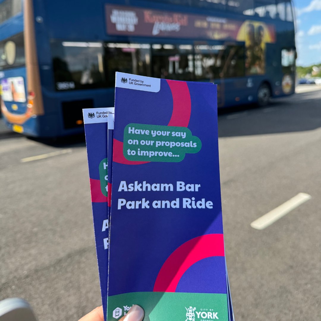 📢There’s less than 2 Weeks left to have your say on improvements to the Park and Ride sites in York. 💬

Don’t miss your chance to make a difference – let us know what would make the sites better for your journeys. 

Complete the survey before 9 June 👇
ourbigconversation.york.gov.uk